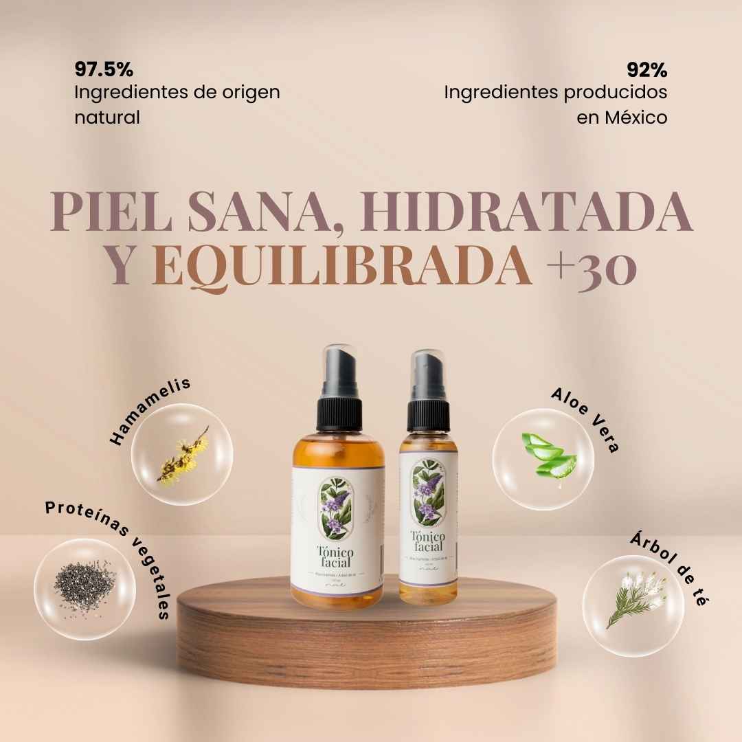 Tónico facial Niacinamida |  Árbol de té