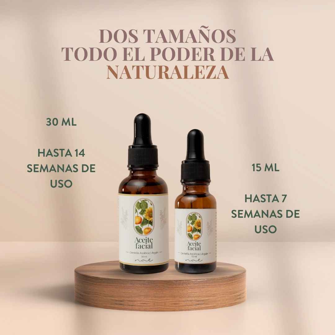 Aceite Facial Calmante Centella Asiática | Argán