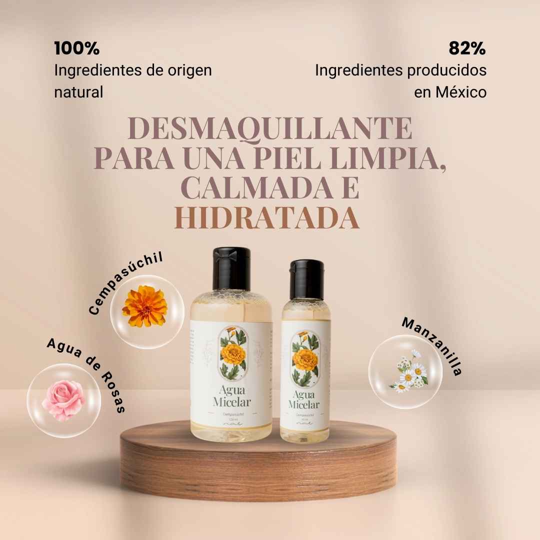 Agua Micelar de Cempasúchil