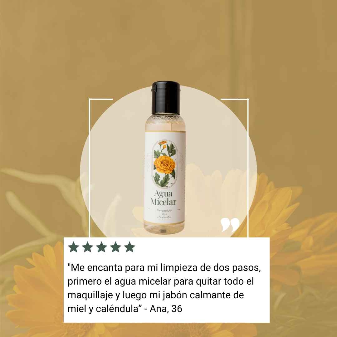 Agua Micelar de Cempasúchil