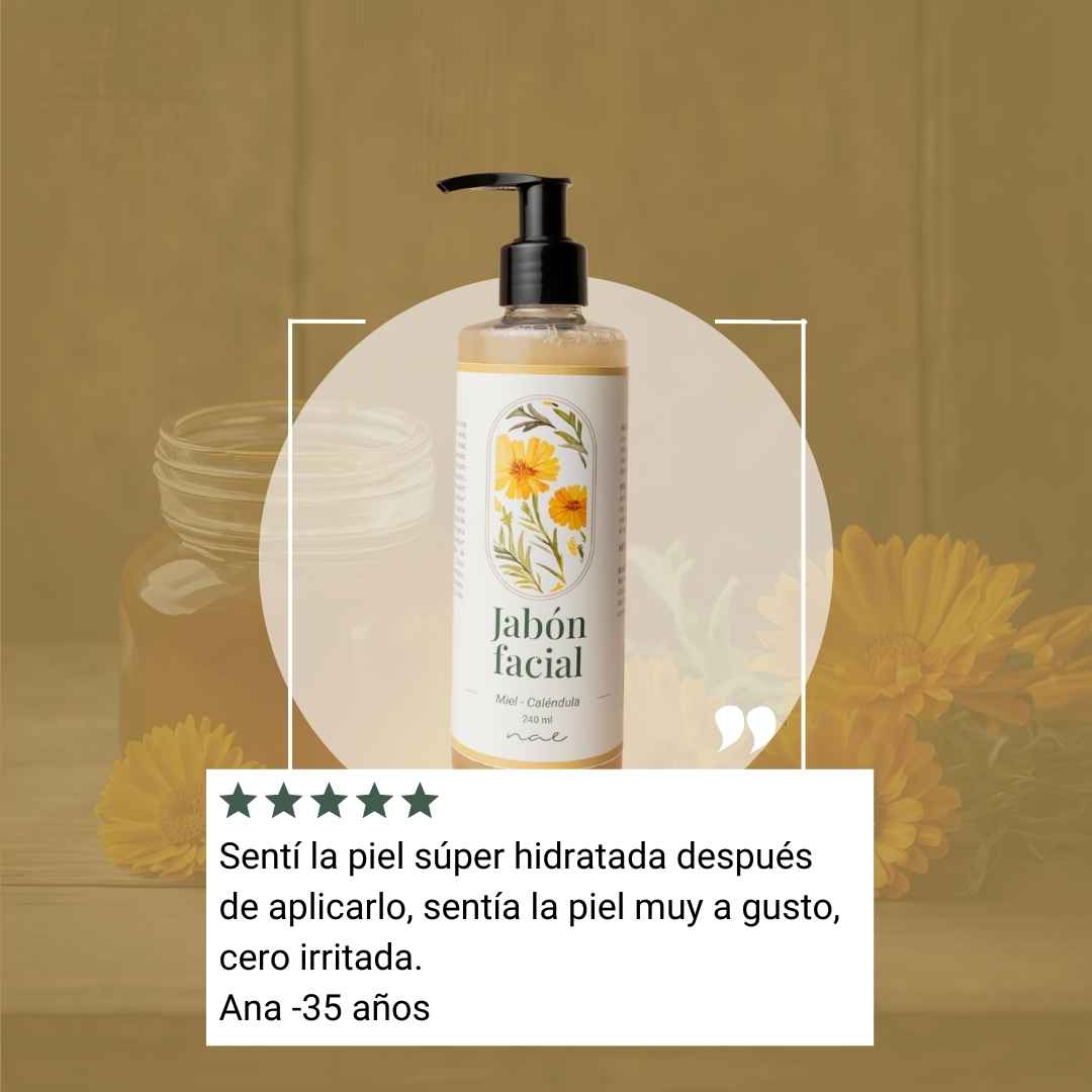 Jabón facial Miel - Caléndula