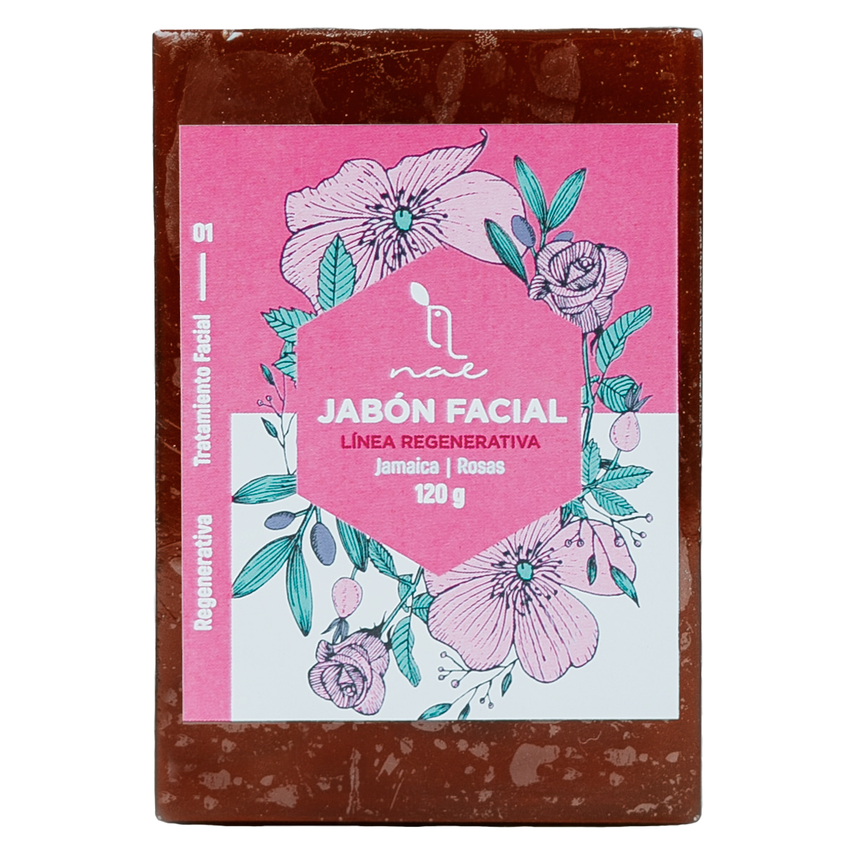 Jabón facial jamaica y rosas